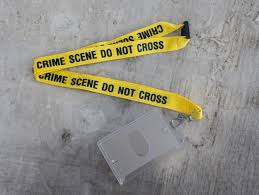 CRIME SCENE LANYARD