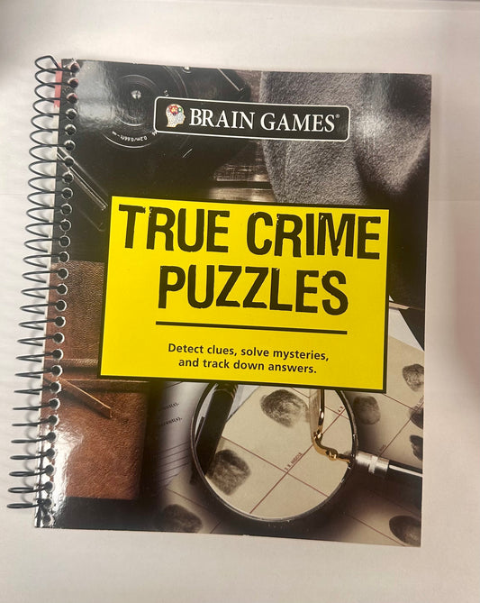 True Crime Puzzles Books